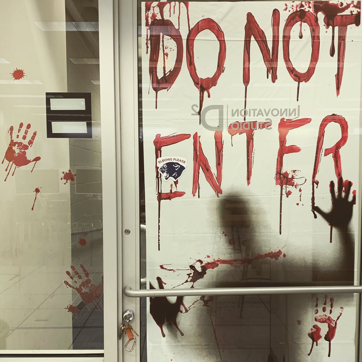 MegWilliams_Edu's tweet photo. MS STEM students may want to be extra careful in the Haunted Design Den this coming week... @parishepiscopal #parishmsmagic https://t.co/8BN4FzBa8I