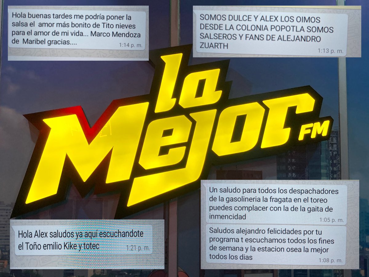 amrzuarth's tweet photo. MUCHAS GRACIAS POR SINTONIZAR #SalsayAlgomas
POR @LaMejor FM 97.7
REGRESO MAÑANA ⏰12:00 HRS.
.
.
.
#LaMejor #SalsaYAlgoMas #Programa19 #AquiNomas https://t.co/NlfZSQqEAH