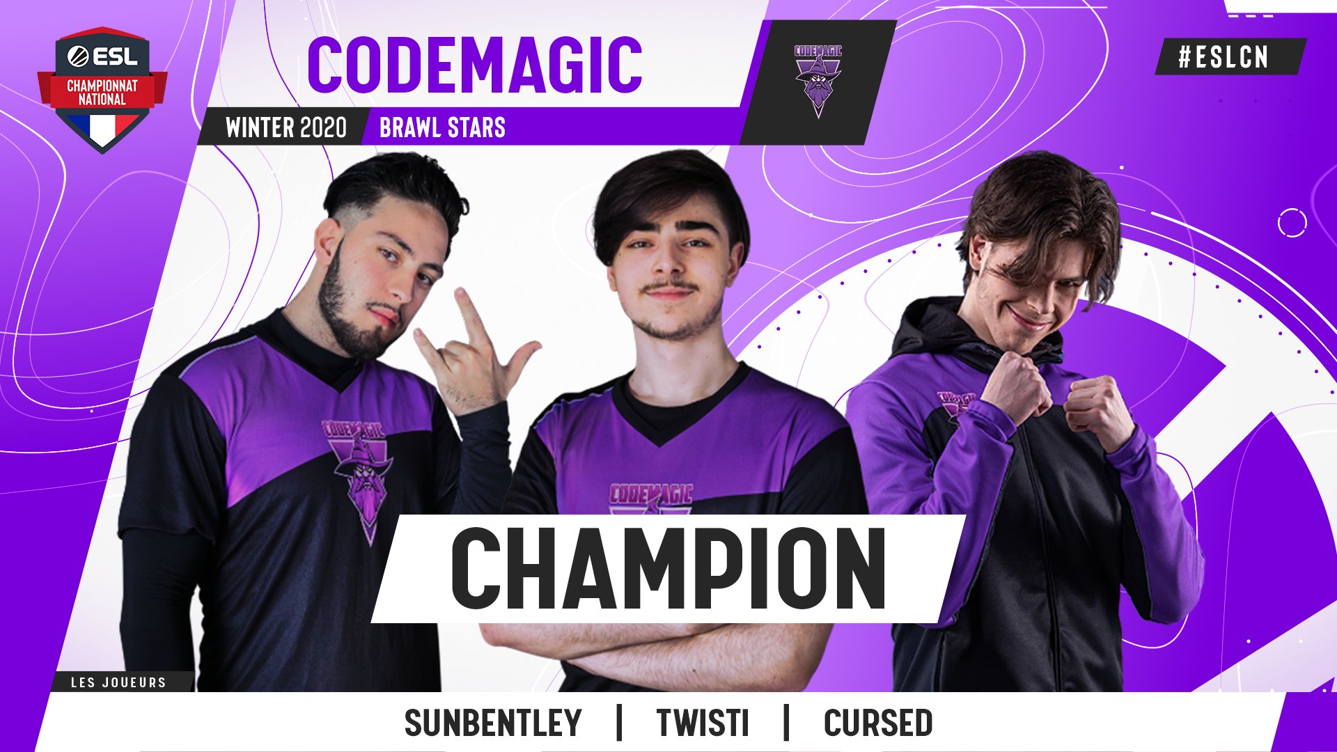 PSG Esports and CODEMAGIC Purple win Brawl Stars Championship June