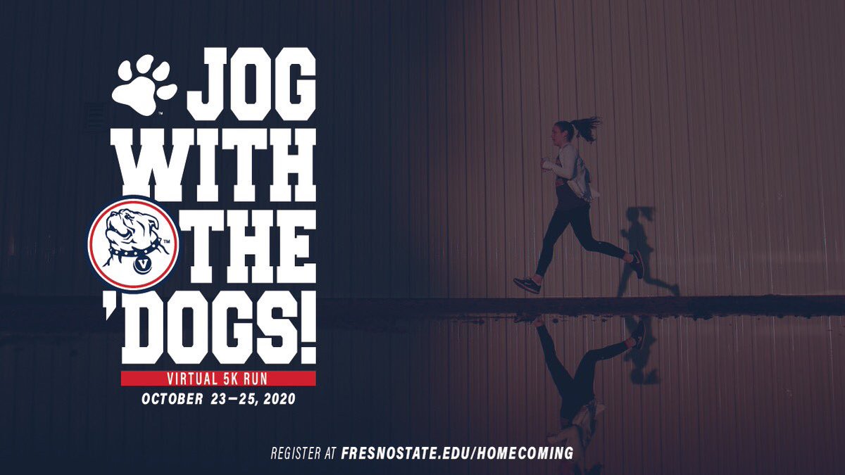 Jog with the ‘Dogs!👏 Let’s get moving and show off our Bulldog Pride in this virtual 5K run!😎❤️💙🐾

Registered participants who enter their 5K finishing times by SUNDAY, October 25 by 11:59 pm will receive a medal!!🤩🏅

🔗 in our bio to for more info!

#FSHomecoming🎉