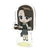 anime based merch themed around cafe and stuff hh (its obvious the "secret" one is just Edgeworth in his pink apron hhhhhh)