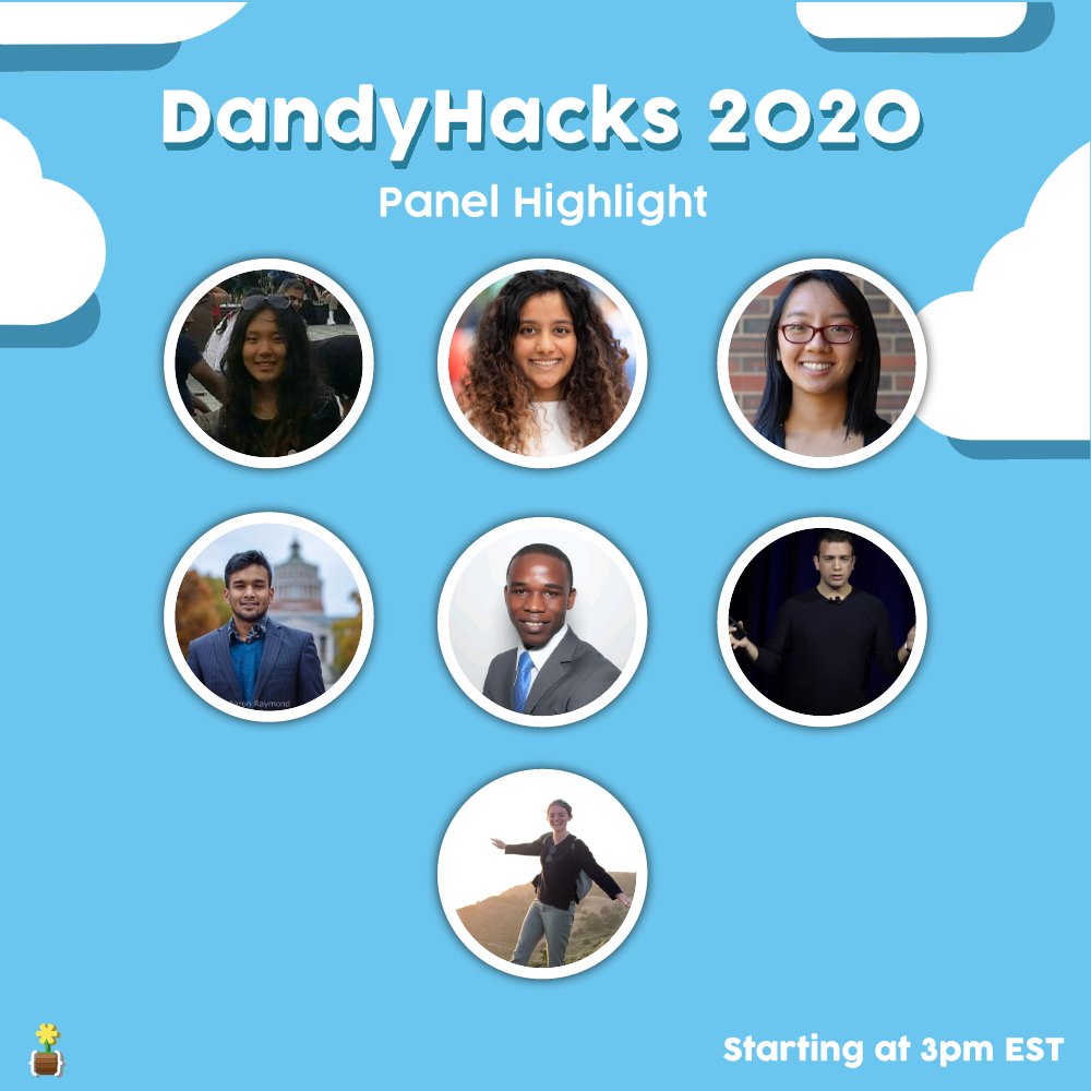 dandyhacks's tweet image. Panel Highlight🎤 :
Life after graduating from UoR; what it looks like, and how to get there.

Panel Happening Now: app.hopin.to/events/dandyha…