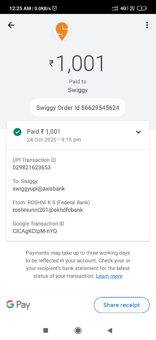 newinjacobjohn's tweet photo. @swiggy_in @SwiggyCares We had ordred food worth 1000 inr and the  delivry boy canclled the order as soon as we came him he strted being rowdy and didnt give the food, when we complained on phone they told they cant refund payment. Wat kind of goons, srsyly disappnted
9108454967 https://t.co/ictA4ECVAi