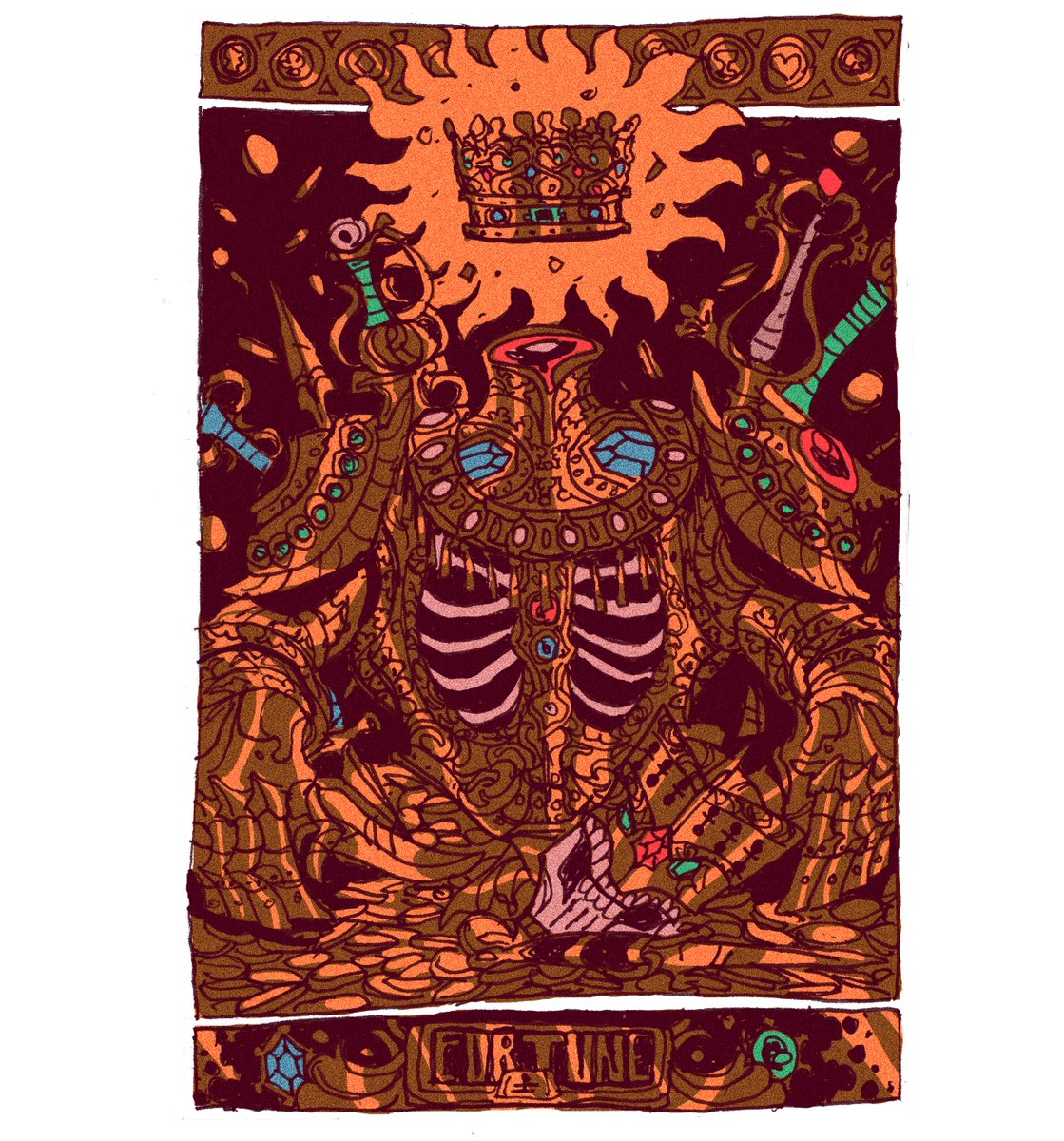 DECREPIT DESERT FLOWER TREASURE. Moving along and almost done! sorry if i don't retweet others often i've been short on time recently but i see and appreciate every knightober that you guys make!