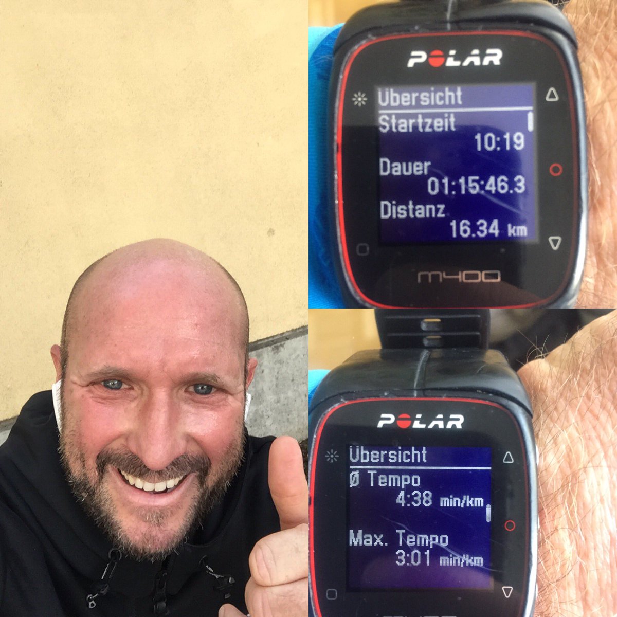 Heiko80's tweet photo. 2Dauer 1:15:46 Km 16:34
#Training #FitnessModel #Fussball #sports #running #runningmotivation #marathontraining #marathon #marathonrunner #fussball #runningman #adrenalinheiko #spotify #nike #asics #asicsrunning #nikeshoes #nikeid #nikestructure #nikerunner #sportmotivator https://t.co/mtZd6BP8uB