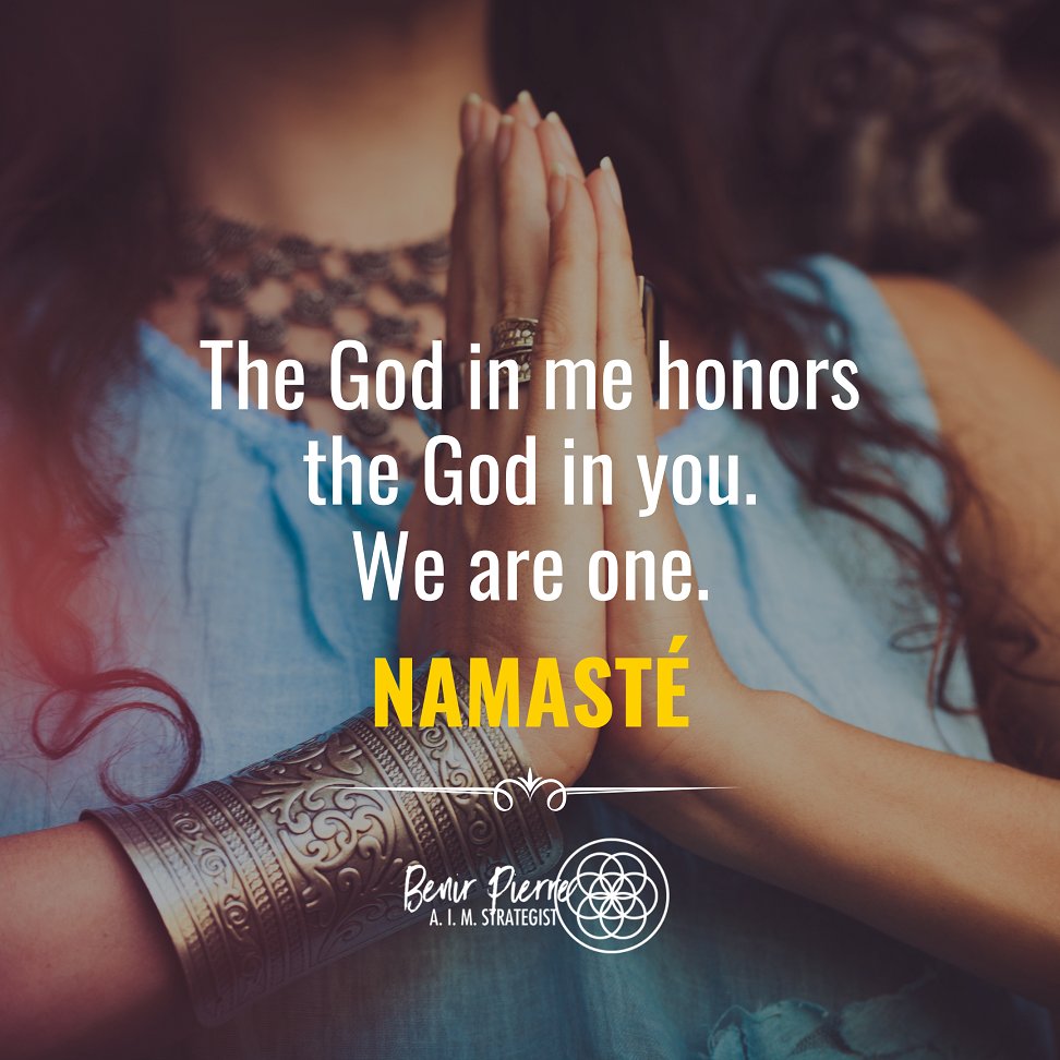 benirpierre's tweet photo. The God in me honors the God in you.
We are one.
-
Namaste
.
.
.
#Namaste
#God #SelfGodMoney
#ProfitPlanning
#Alighnment
#BenirPierre
#AIMStrategist
#MoneyCoach https://t.co/MGUGWaC9To