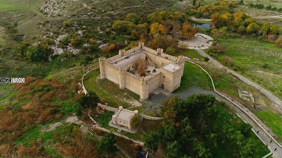 The ruins of the city  #Tigranakert of  #Artsakh, named after the Armenian King Tigran the Great (Tigran II), who ruled between 95 and 55 BC, was unearthed in 2005 under the supervision of archaeologist Dr Hamlet Petrosyan, near present-day Agdam.