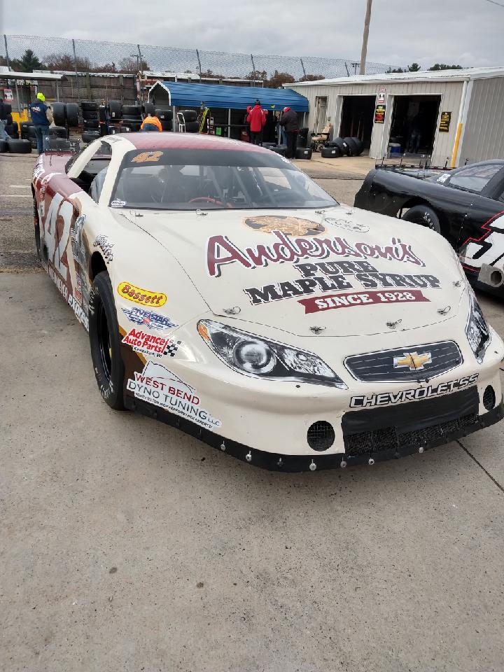 It was 33 degrees out for practice this morning Dennis was 3rd in practice, qualified 11 out of 30.