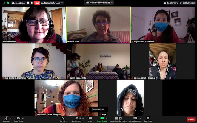 ScreeningRights's tweet photo. We are in the middle of intense panel with Spanish-English consecutive translation, with filmmakers and protagonists of @volverteaverdoc
#DigUpTheTruth https://t.co/apmglpUZE6