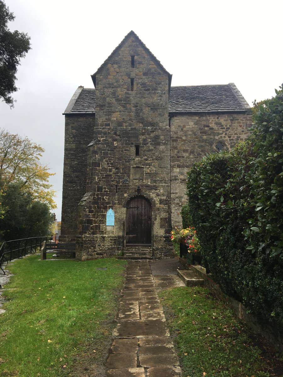 There's a fine pre-Conquest church, St Martin's on the Walls, set on the northern embankments where the main road enters. Sadly, it was closed today, so only the exterior could be inspected.