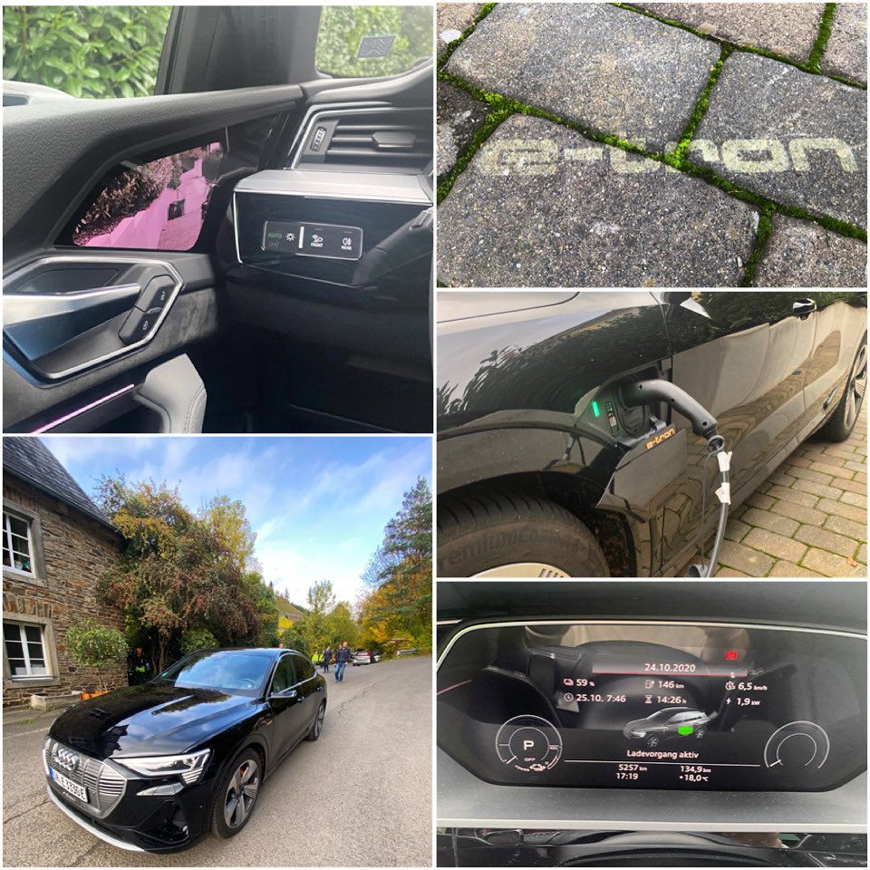MarkusReckling's tweet photo. #testvehicle #audi #etron #sportback #virtualmirror #evehicle #emobility #futureofmobility #gogreen #letsdothis https://t.co/KCgCZqDpFF