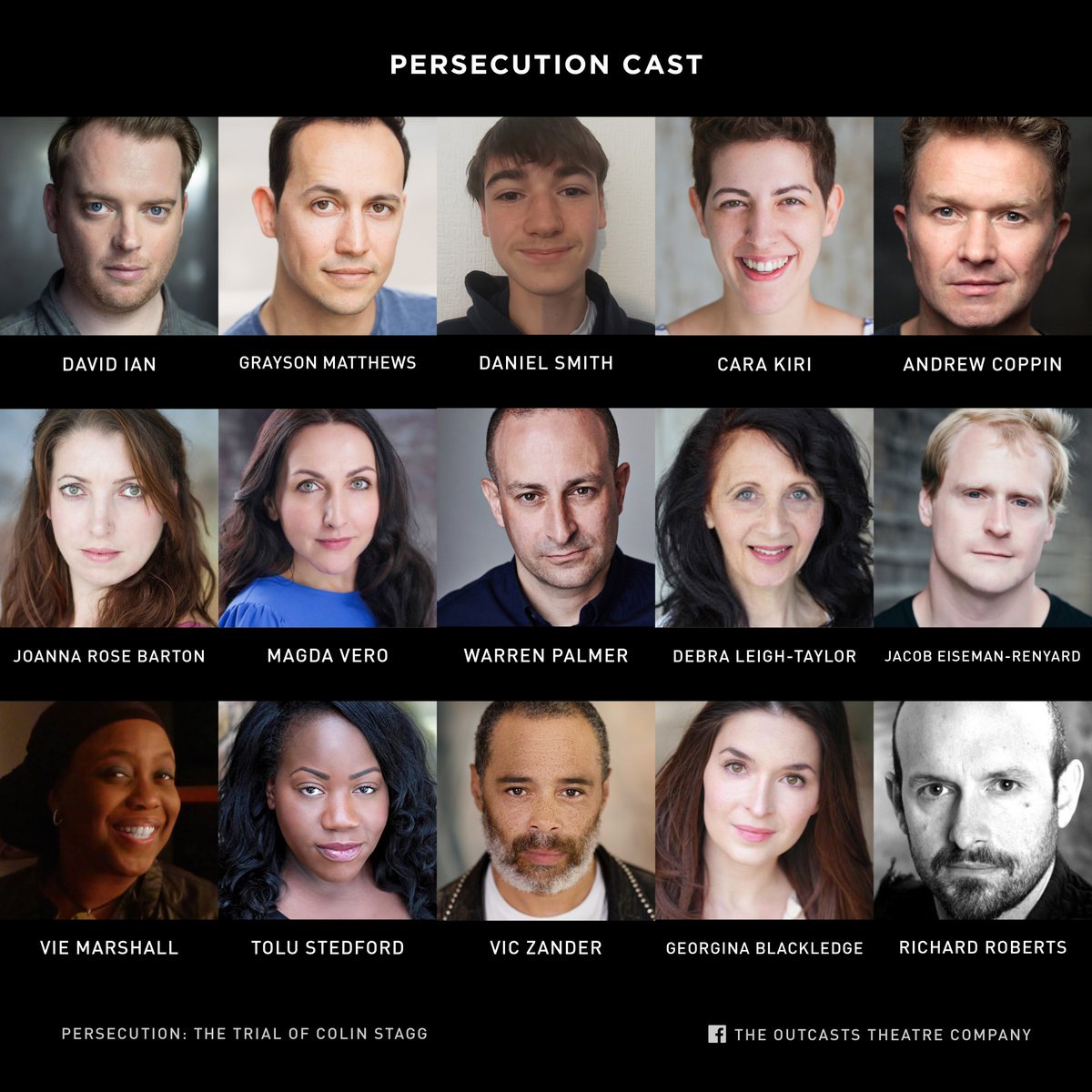 LanceNielsenWD's tweet photo. CAST OF PERSECUTION (3 of 3) Parts 1 &amp; 2 tomorrow streaming from 2pm #colinstagg #operationedzell #lizziejames #OutcastsCreative @toluedwards https://t.co/lZmhikuQqH