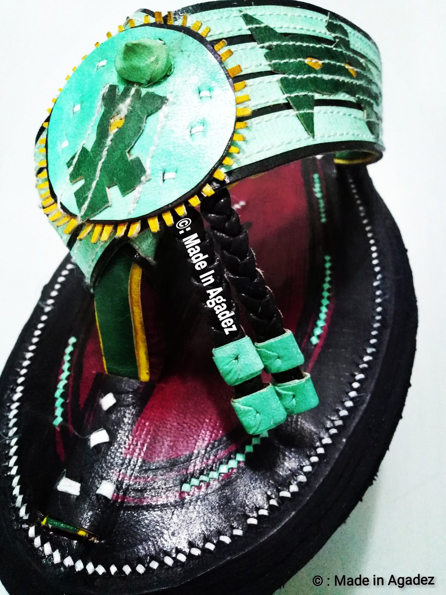 On peut pas parlé de la culture sans parler de l'#artisanat, qui occupe une place importante dans la culture, elle fait de moi aujourd'hui un entrepreneur à <a href="/MadeInAgadez/">Balka ( Teghateme )</a> ou on développe et innove les chaussure #Teghateme ou #balka un de nos 1er produits.#MeetTL227 16/20