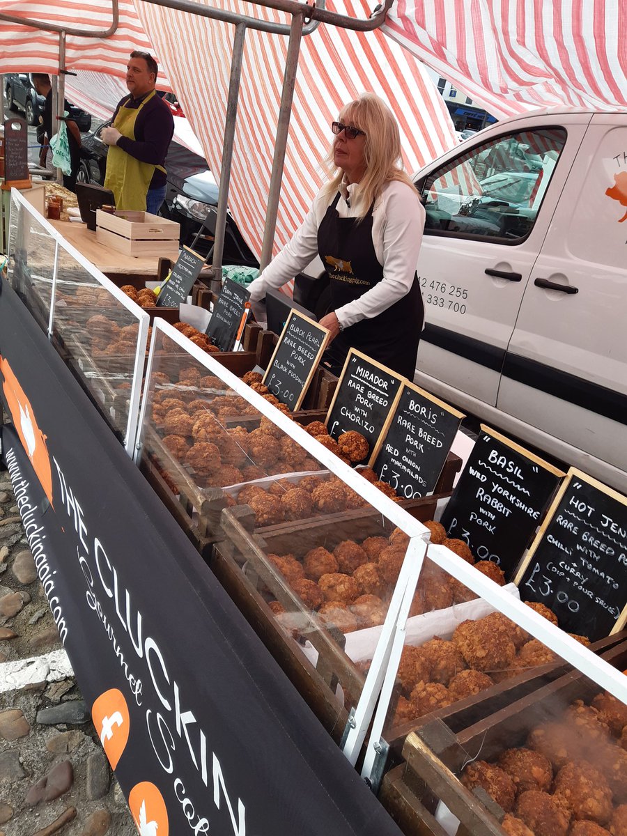 Well, its <a href="/WynyardHall/">Wynyard Hall</a> market tomorrow from 9am until 2PM lots of great stalls organised by <a href="/NorthernDalesFM/">NDFM</a> All socially distanced #covidsafe Come try our Pumpkin and Sweet potato Scotch eggs along with lots of your other favourites <a href="/GaryAPhilipson/">Gary Philipson</a> <a href="/SaraDaviesCC/">Sara Davies</a> <a href="/brian_v_o/">Brian van Oosten</a>