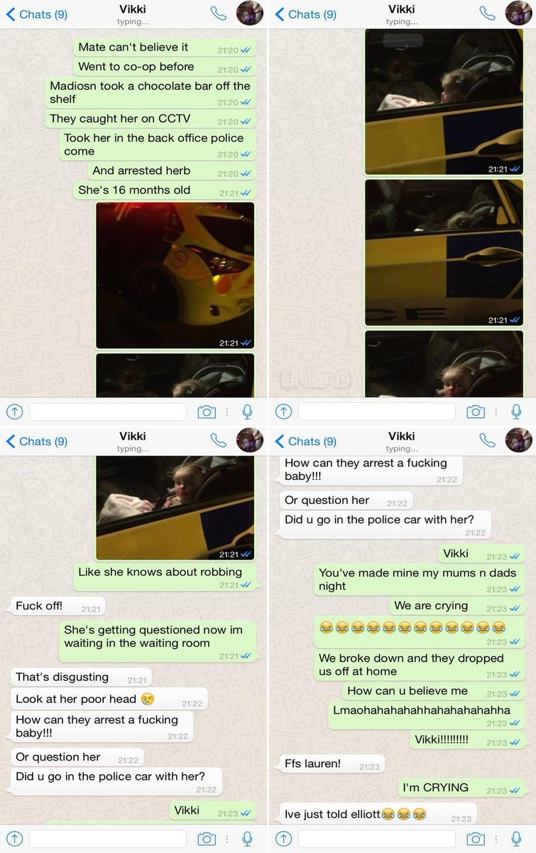 this is the best thing I’ve seen in a while she actually believed they arrested the baby 😂😂😂