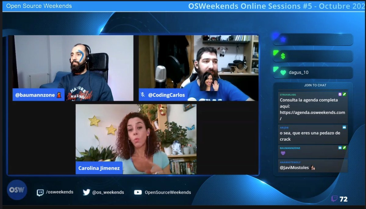 os_weekends's tweet photo. Turno de @Okinfografia, la sorpresa de la noche en #OSWeekends https://t.co/9fP4s1J8pt