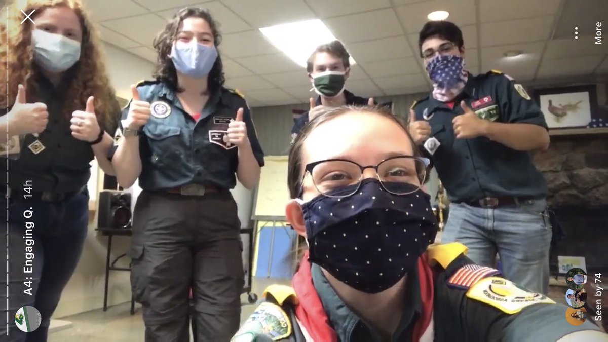 NY🖥️PA | I had a wonderful time virtually answering questions this afternoon at the NER Area 4 VOA Engaging QUAD event. I was so happy to see everyone wearing masks and socially distancing!! Check out our Instagram for some more highlights of the event.😁😁