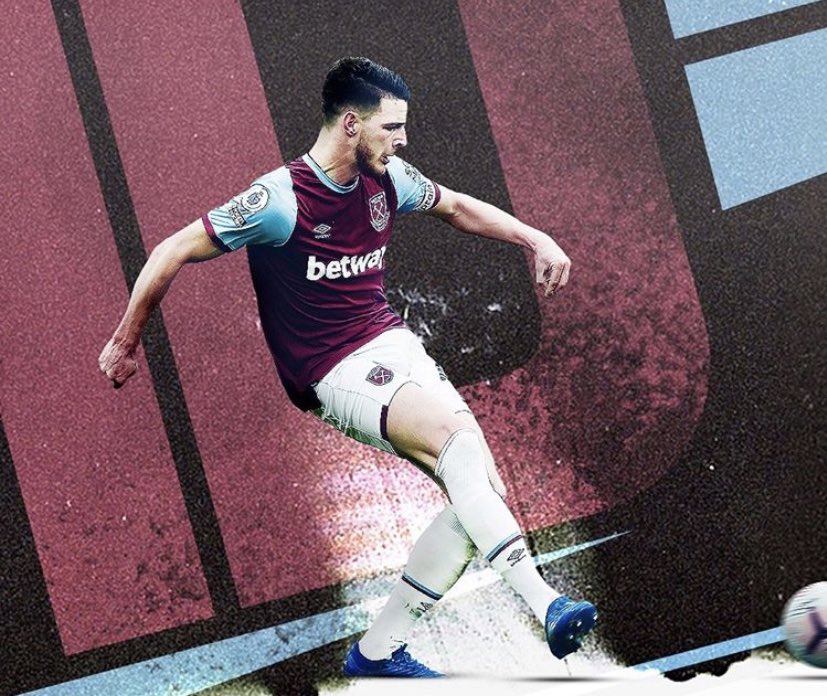 FakeDeclanRice's tweet photo. Retweet if Declan Rice is the best defensive midfielder in the league!⚒ https://t.co/qrwN9b2IMg