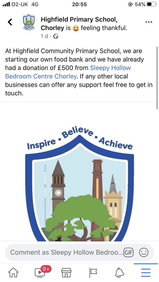 We wanted to show our support for the school meal campaign but as you know we don’t sell food! 

So instead, we’re proud to support this great cause! This will benefit local children &amp; families 💙

#ENDCHILDFOODPOVERTY