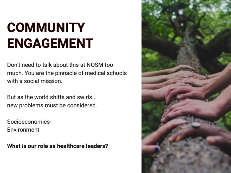 This also means we will need to think about how to better serve our communities by bringing them into our systems and thinking. Recently interviewed  @LyndonGeorge1 and  @MVerhovsek about this for  @MacPFD podcast.We MUST shift as the world swirls. #CommunityEngagement  #Advocacy