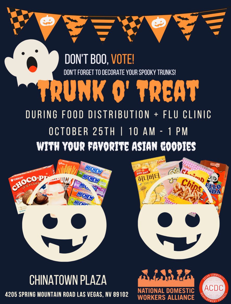 See you all on Sunday, 10/25 from 10:00AM to 1:00PM!  

#chinatown #chinatownlasvegas #lasvegaschinatown