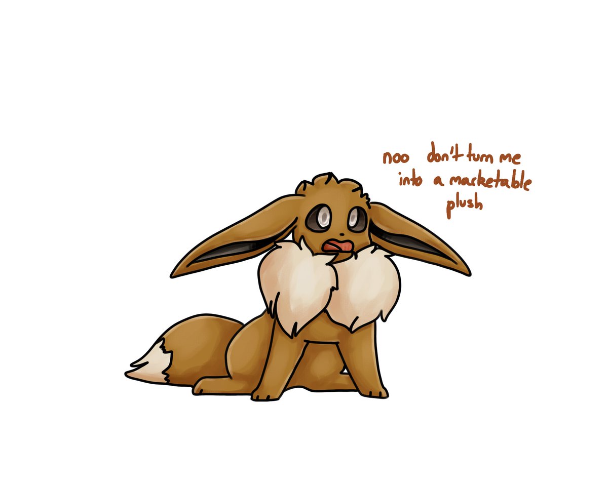 daily_eevee's tweet photo. a sad fate indeed 😔
#eevee #pokemon https://t.co/gvPPsUOtGh