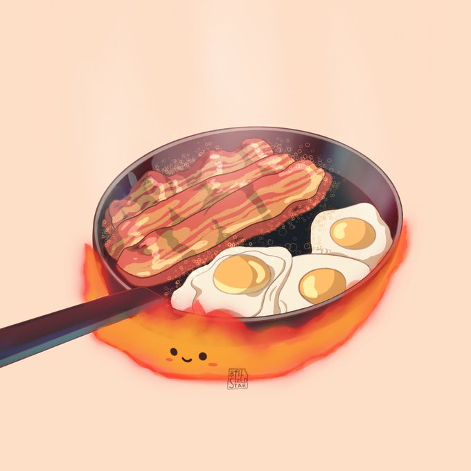 「目玉焼き 肉」のTwitter画像/イラスト(古い順)