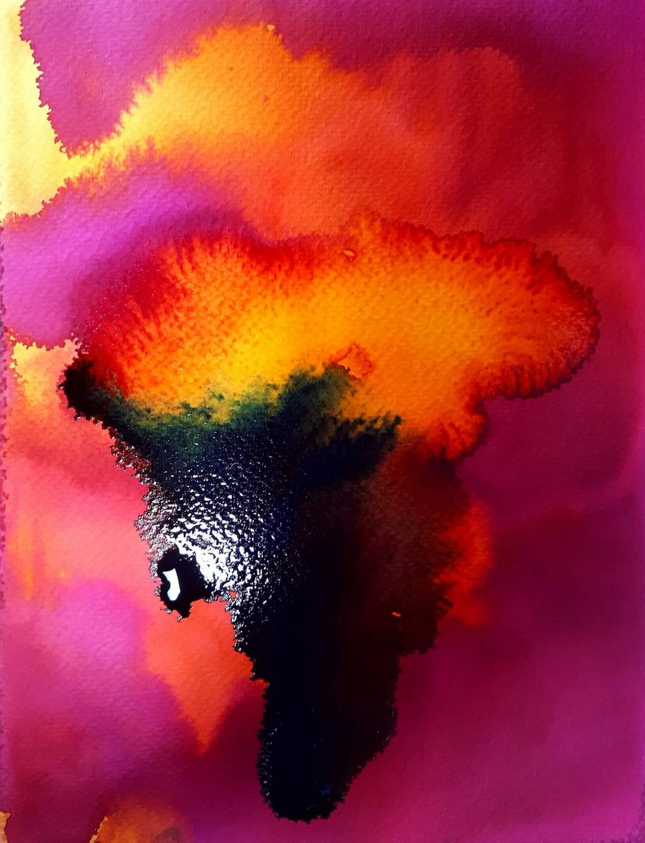 maluzglex's tweet photo. El #origen #vida #acuarela #watercolorpainting #luzgonzalezacuarela https://t.co/plSGQhC6tF