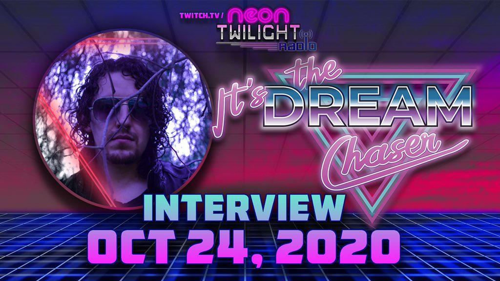 _neontwilight's tweet photo. Join us today at 5PM CST for our interview with @DreamChaser_82! We will be talking with him and listening through some of his music. Make sure to tune in! #synthfam https://t.co/Hs44EE1tKR