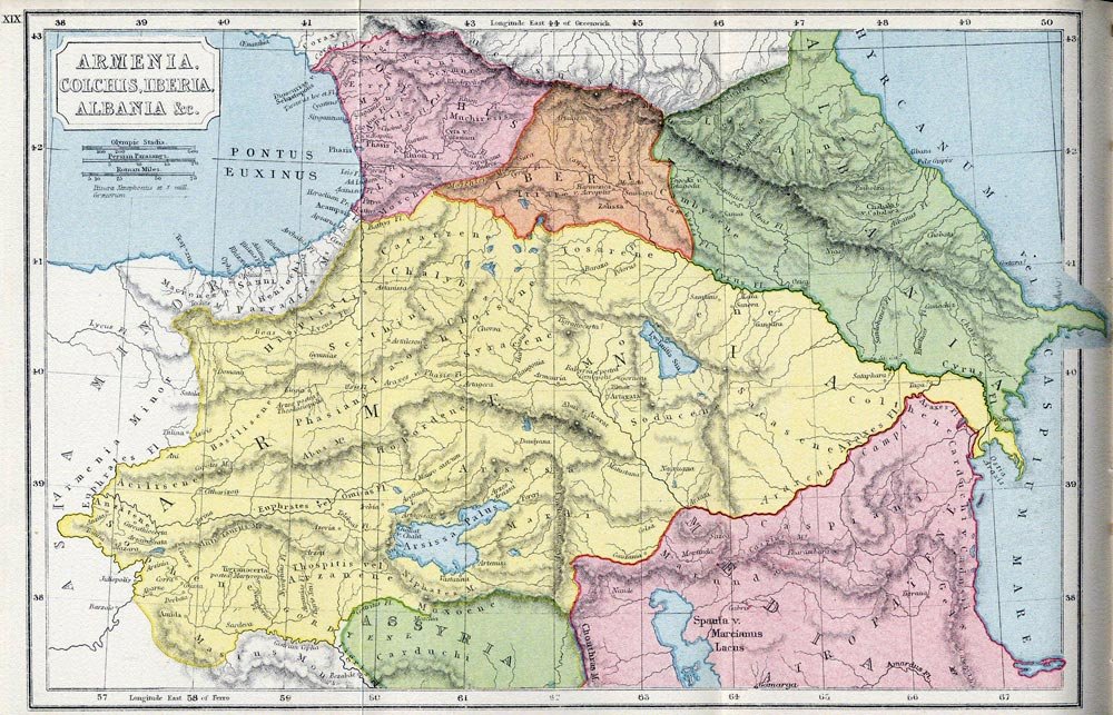 One of the present-day arguments mentioned by Azerbaijan is that Artsakh belonged to Azerbaijan's predecessor, Caucasian Albania. However, Strabo, Ptolemy and Pliny confirmed unanimously the border between Greater Armenia and Caucasian Albania was Kur river.