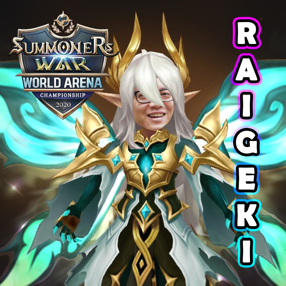 SurinGames's tweet photo. Lets go SWC ft BOYS OF TWITCH ~Raigeki~
#SWC #RAIGEKIWIN #SWESPORTS #SummonersWar https://t.co/vbmIaFs2vk