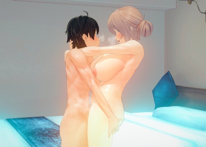 【R-18】ガハママ「気持ちいい ?」 https://t.co/FnacAfncMi 最初はコンドームなしで…
最初から最後まで優しく抱きしめてくれるママ。 #コイカツ キャラクターは借りています 