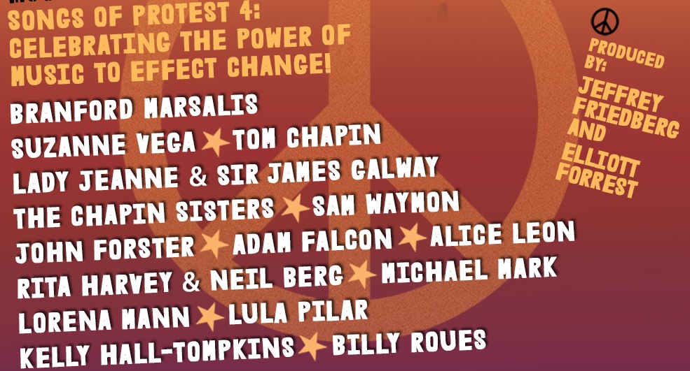Tonight's the night! Stream starts at 7pm ET. 
Free tix at ArtsRock.org

Featuring <a href="/bmarsalis/">Branford Marsalis</a> <a href="/suzyv/">Suzanne Vega</a> @tomchapinmusic <a href="/ChapinSisters/">The Chapin Sisters</a> <a href="/sam_waymon/">Sam Waymon</a> <a href="/Adam_Falcon/">AdamFalcon</a> and many more
 
View Tonight's Program here:
artsrock.org/pdf/2020/Songs…