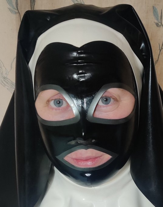 Dressing the Saint but perhaps I should be wearing a red outfit with horns. I can be naughty or nice<a href="/tag/rubbergoddess"class="tags"><span>#rubbergoddess</span></a><a href="/tag/rubbernun"class="tags"><span>#rubbernun</span></a><a href="/tag/strictly2020"class="tags"><span>#strictly2020</span></a>