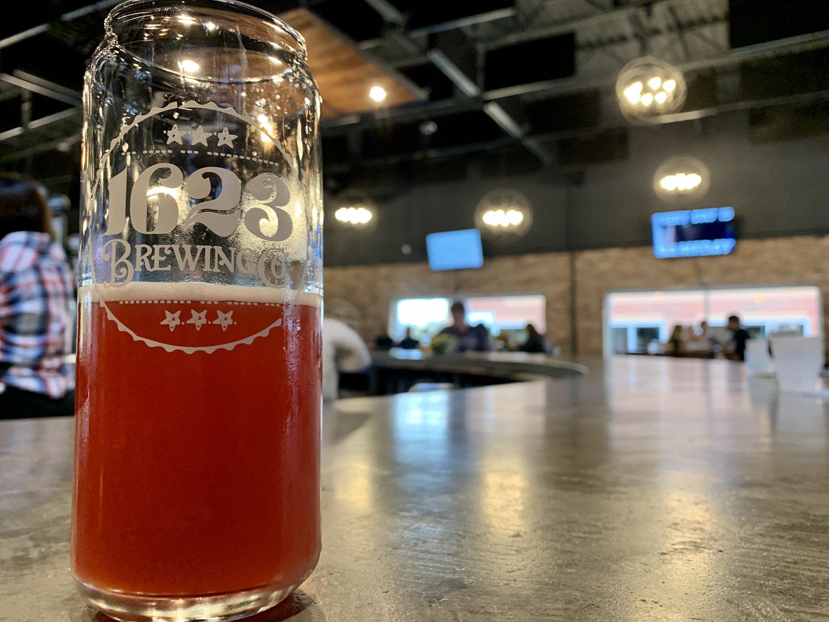Sour fans - get yourself over to <a href="/1623Brewing/">1623 Brewing Co.</a> for the new Cranberry Sauce’d sour now on tap. Super tart with a dry finish, and a balanced sweetness at only 5.5% ABV. OH DANG! #MDbeer #MDcraftbeer #1623family