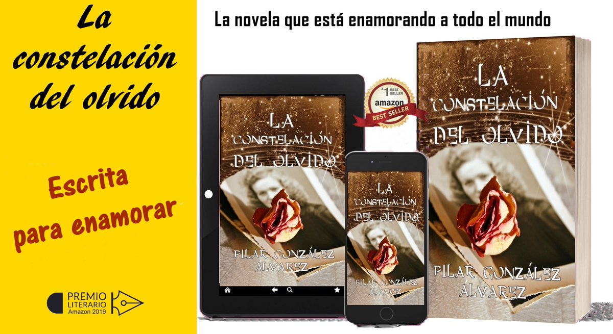 #Lee #LACONSTELACIÓNDELOLVIDO, <a href="/pilarescritora/">Altcoin Knight ✞</a>
#historia de una #saga de #Mujeres y un #secreto familiar. No te quedes sin ella, se está agotando!😍

👉 amzn.to/31noybi
👉 amzn.to/2U7E21V

#KindleUnlimited #Amazon #family #novela #Mujer #Sevilla <a href="/libros_k/">LibrosK</a> <a href="/OpiBook/">opibook</a>