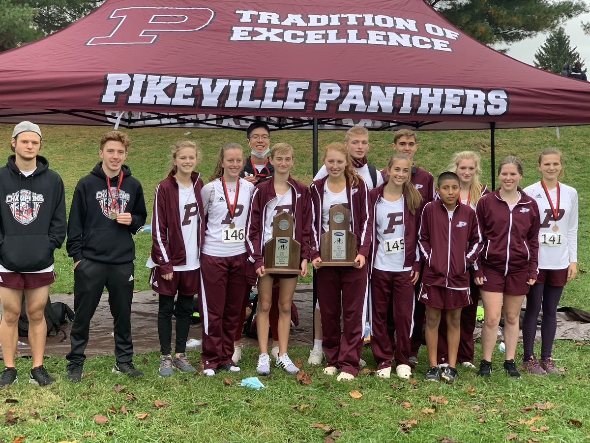 PikevilleXC's tweet photo. Rylan Keathley WINS the individual championship! This is his second time taking home the region title. 
The Pikeville Boys and Girls teams are the 2020 Region 7A Runner Ups! Both teams advance to the KHSAA Class A State Championship. https://t.co/CmQrEpaIu5