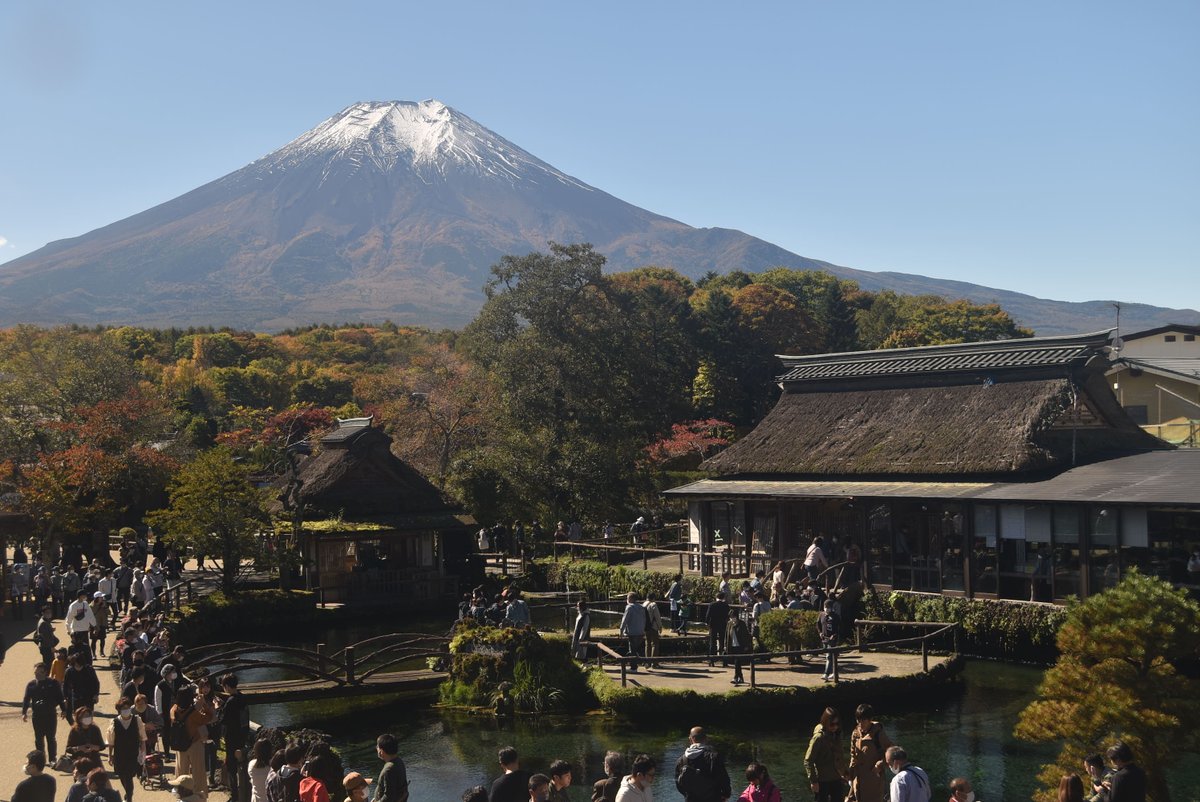 ライブカメラ検索マップ ライカメ 現在の 忍野八海池本 富士山 の様子 天気も良く 多くの人でにぎわっています ライブカメラを見る T Co Rjvjrfddvb 忍野八海池本 富士山ライブカメラと雨雲レーダー 山梨県 忍野村 富士山ライブ