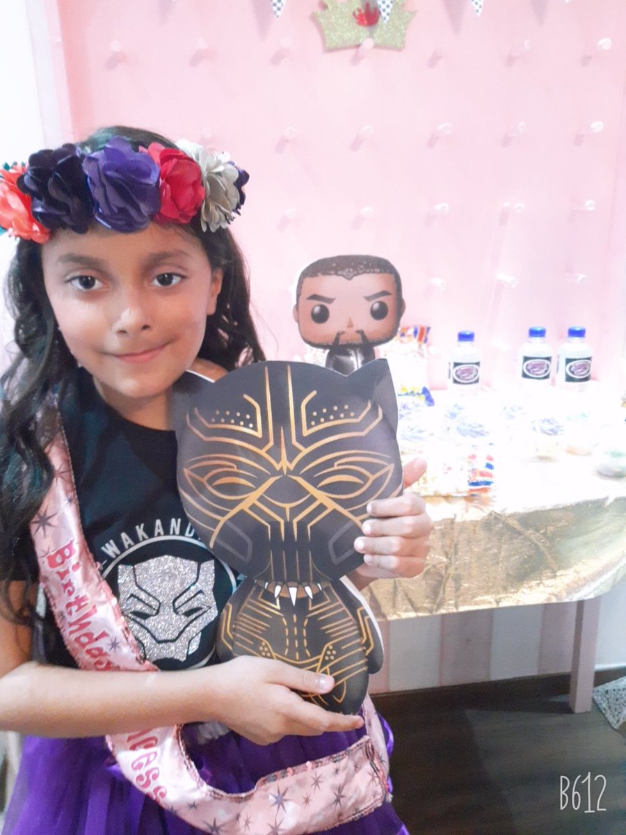 GraceeLeon's tweet photo. #BlackPanther #WakandaForever #Tchalla #SofiaIsabella https://t.co/lAJXUAjOFA