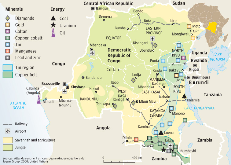 2/Home to the 2ⁿᵈ largest rainforest (65% forest cover) & 2ⁿᵈ largest river in the world, the DRC is roughly the size of Western Europe with a pop'n of 84mn and a GDP of $50bn.The value of Congo’s natural resources is estimated at $24tn, greater than the US’ $20tn GDP.