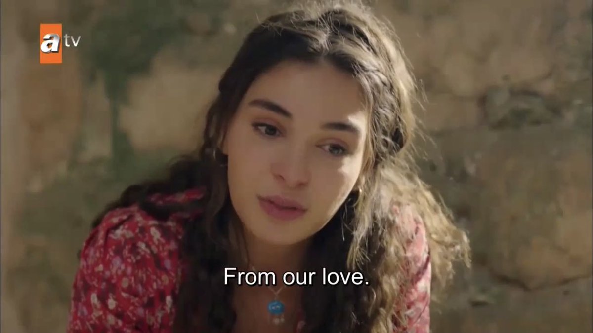 and look at her now no more running away from her love only towards him  #Hercai  #ReyMir