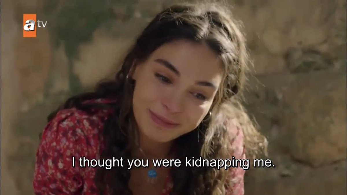 and look at her now no more running away from her love only towards him  #Hercai  #ReyMir