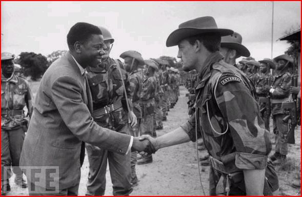 20/Soon after independence, the Belgians tried to engineer the Secession of Katanga Province under Moïse Tshombe, to serve their commercial interests.Three years later in 1963, UN & US forces defeated the Katangan military and Tshombe stepped down as president of Katanga.