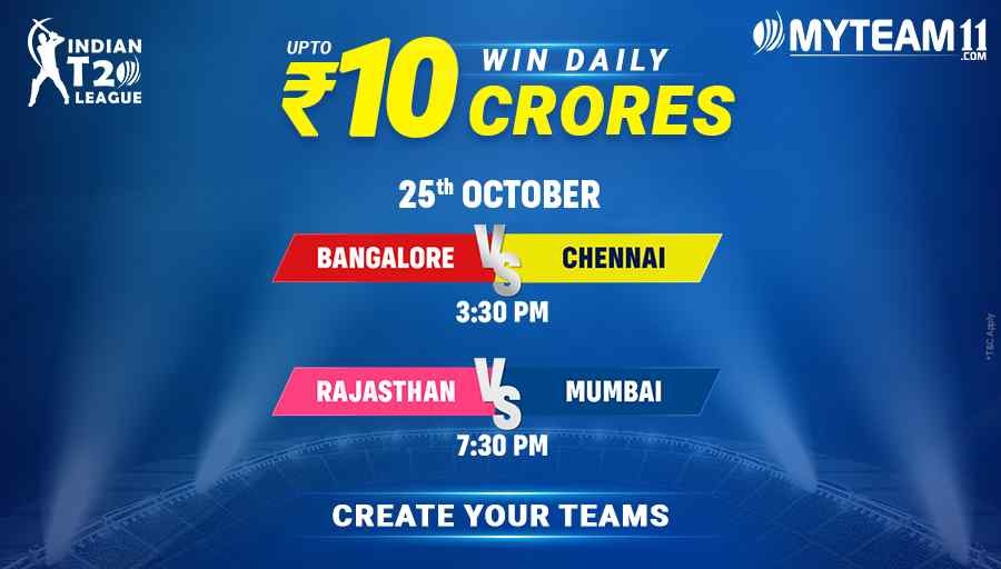 rajeshtextileag's tweet photo. Get ready for the battle of sixes! Choose your teams wisely and play big on https://t.co/CWC7xxp2oX for big winnings. #IndiaKiApniFantasyApp #MyTeam11 https://t.co/DINgEc5lwK