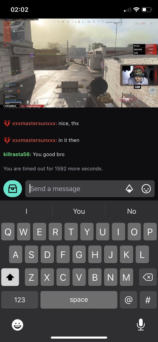 0Mholt's tweet photo. @ThumblessJaydar  
He done this coz I said you better but both are sick at game name on twitch killrasta https://t.co/X5jqoBjdrT