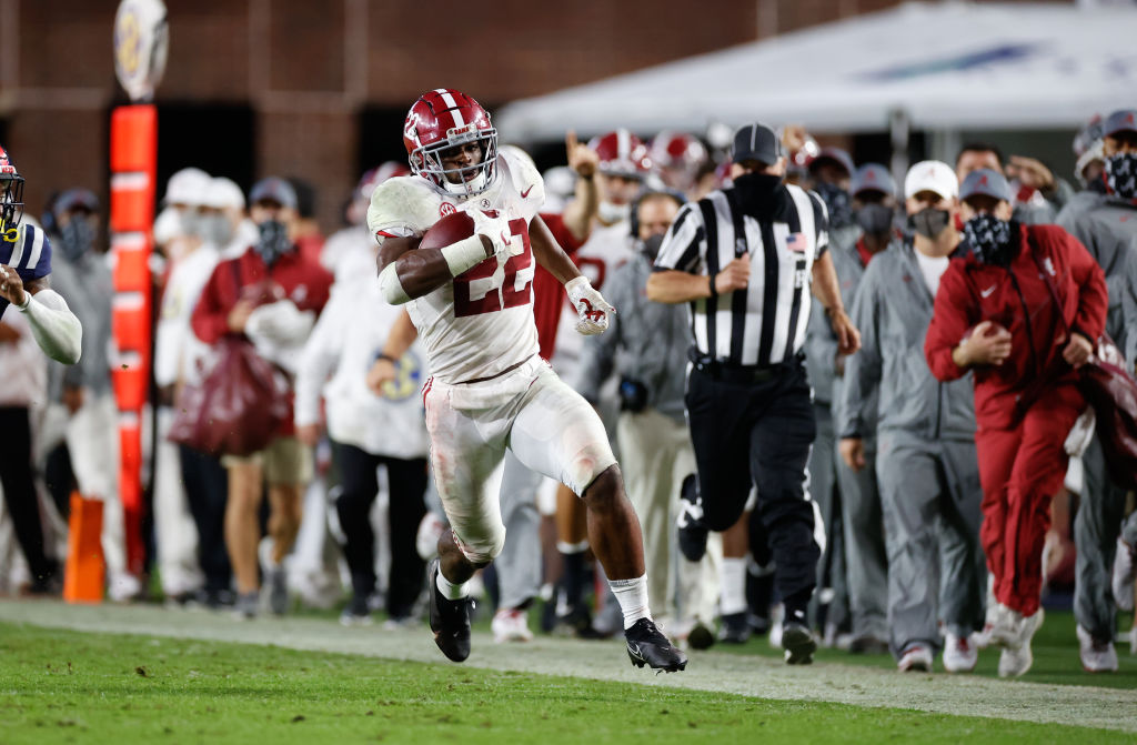 Najee Harris Stats Running back najee harris put his team on his back