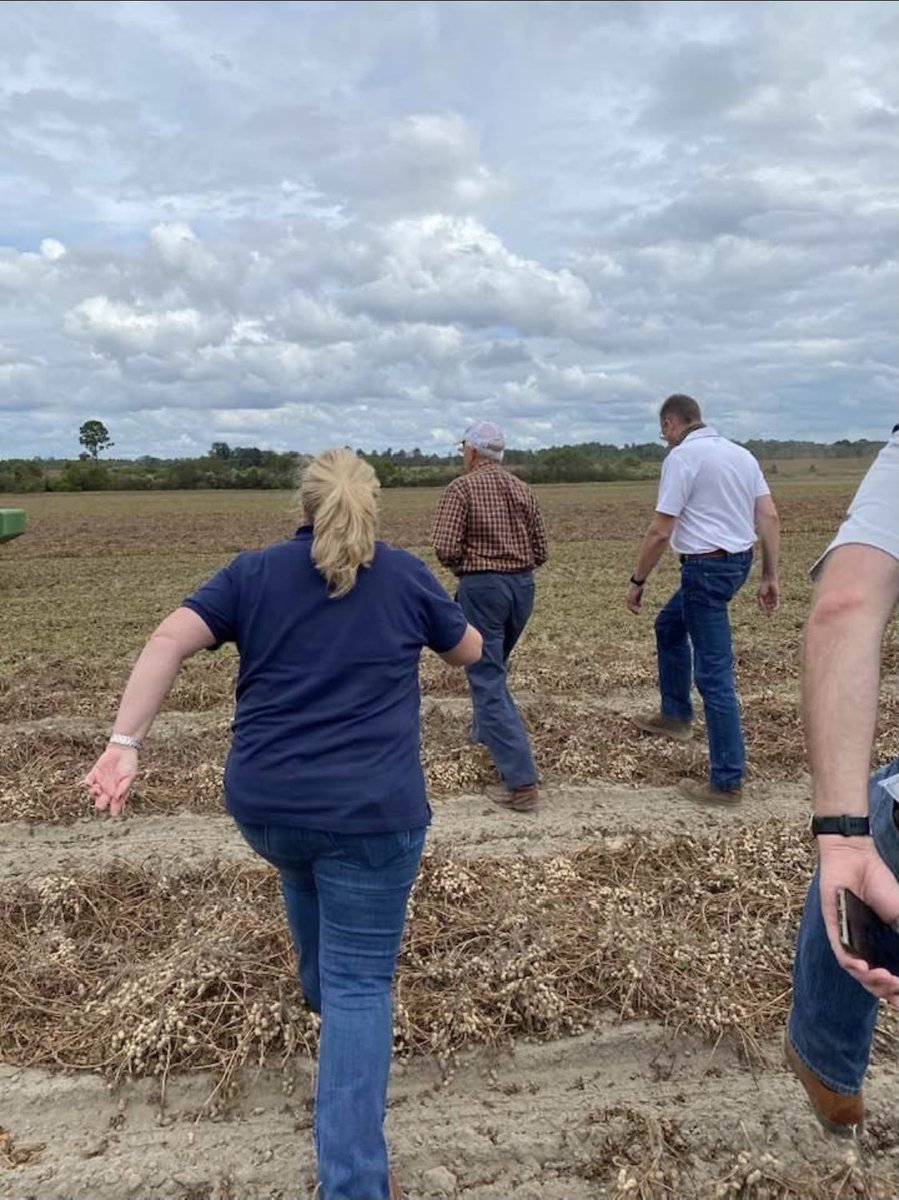 Running through a peanut field with friends. #SouthGeorgia #TrumpDefenderTour <a href="/TeamDougCollins/">Team Collins (Text DOUG to 87123)</a> <a href="/CollinsforGA/">Doug Collins</a>