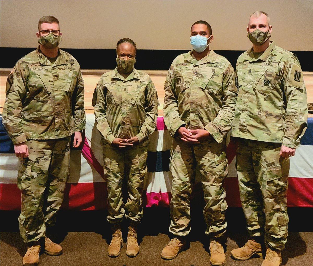 Alpha120th's tweet photo. DS Allen and DS Wanser represented the "AZTECS" during the 193rd Infantry Brigade Command Team Azimuth Check. https://t.co/hnLgQQpOpa #193rdInfBde #BDECommandTeam #AzimuthCheck #ACo120th #Aztecs #TheShornOnes #NeverTakeAStepBack #120thAGBN #Warriors #WeSetTheExample https://t.co/MhE5gAOxav
