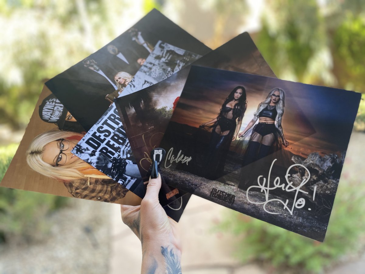 In celebration of our new single "Bottom of a Bottle" and our 10 YEAR ANNIVERSARY, we've launched a $10 print sale for the weekend! All print orders come with a BB guitar pick 🥳 
Hustle cause this sale ends Mon 12amPST!

ButcherBabiesMerch.com

Pre-save backl.ink/143160469