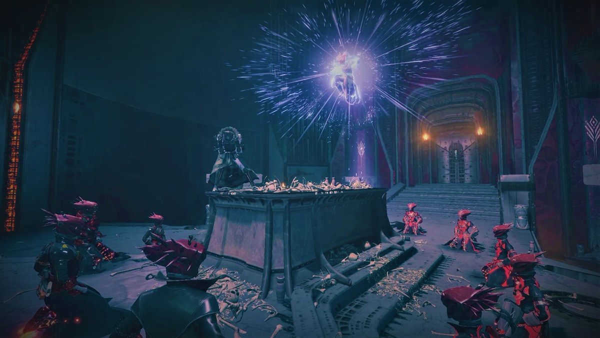 BreezeTheClan's tweet photo. "It will soon be over. One way or another." - Eris Morn #FOTLFashionShow @Bungie @DestinyTheGame https://t.co/SByP2uDxkw